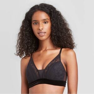 Auden Black Lace Bralette